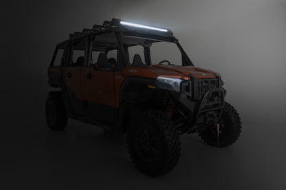 Roof Rack 40 Inch Black Single Row Polaris XPEDITION ADV 5 Rough Country-3