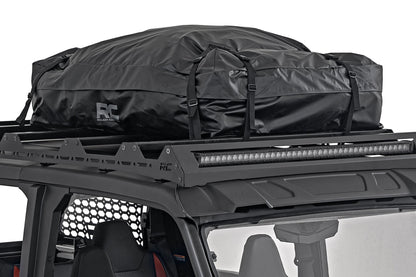 Roof Rack 40 Inch Black Single Row Polaris XPEDITION ADV 5 Rough Country-4