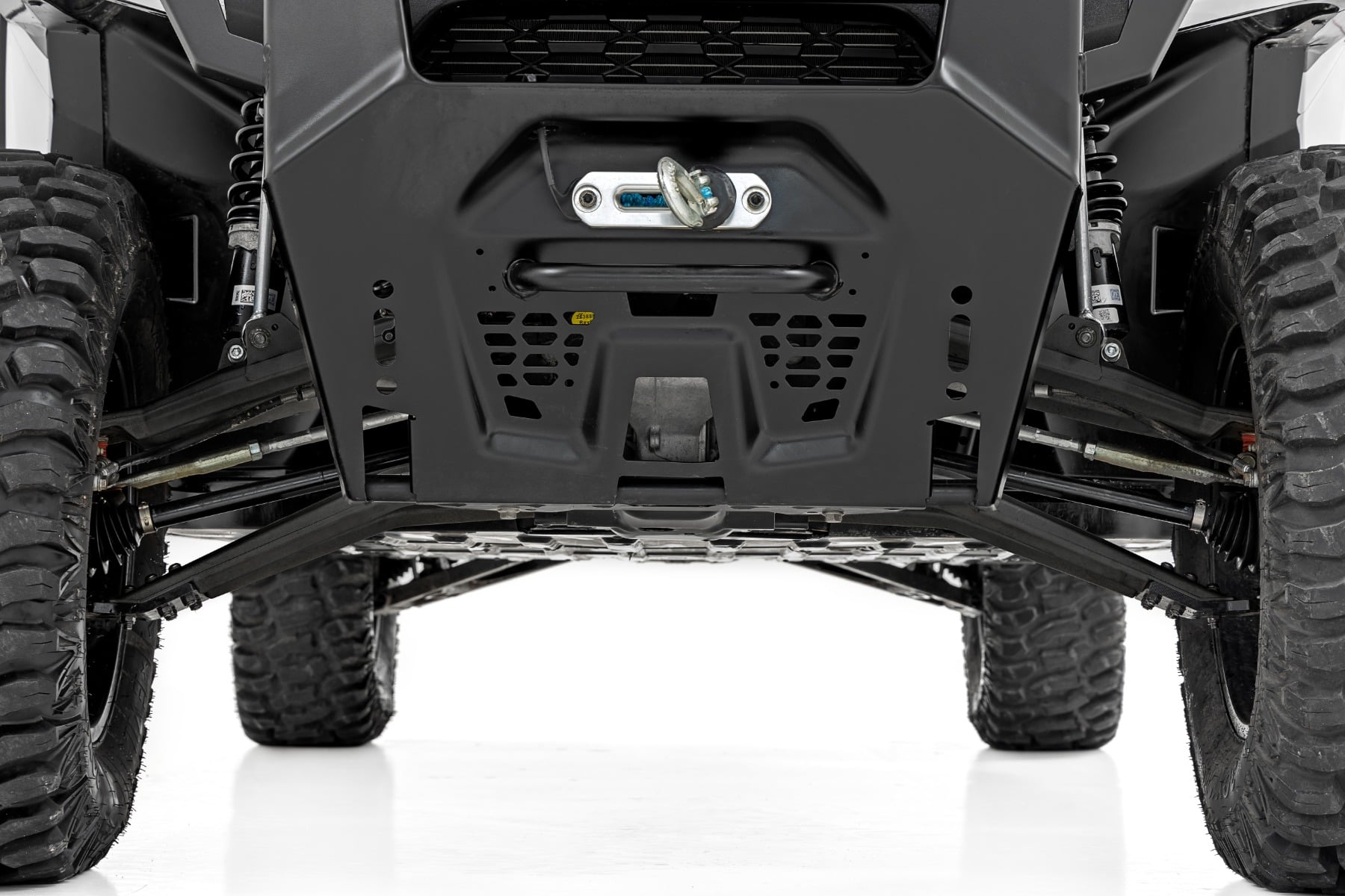 Black Aluminum Control Arms 2 Inch Forward Offset Polaris Ranger XP 1000 Rough Country-1