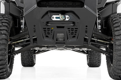Black Aluminum Control Arms 2 Inch Forward Offset Polaris Ranger XP 1000 Rough Country-1