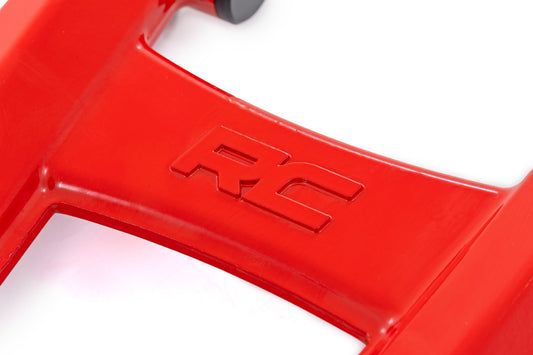 Red Aluminum Control Arms 2 Inch Forward Offset Polaris Ranger XP 1000 Rough Country-1