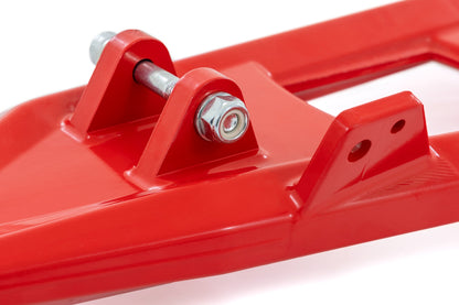 Red Aluminum Control Arms 2 Inch Forward Offset Polaris Ranger XP 1000 Rough Country-2