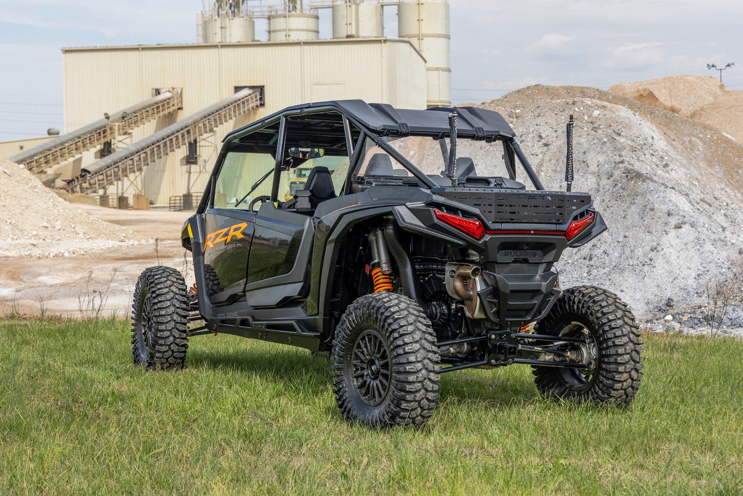 Cargo Gate Rear Polaris RZR XP 4 1000 Rough Country-5