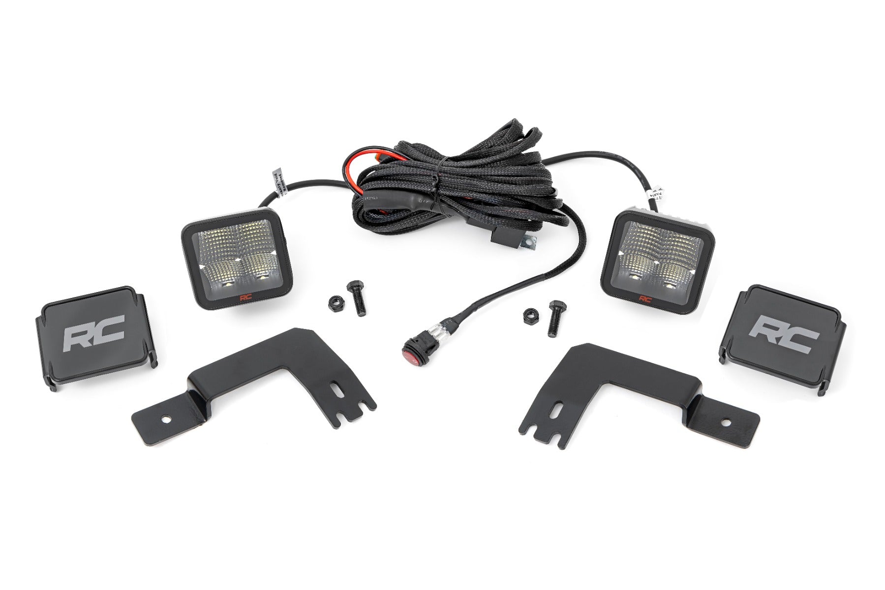 LED Light Under Bed Mount 2 Inch Spectrum Pair Polaris XPEDITION ADV 5 Rough Country