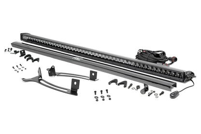 50 Inch Single Row Light Mount Front Black Series Polaris XPEDITION ADV 5 Rough Country