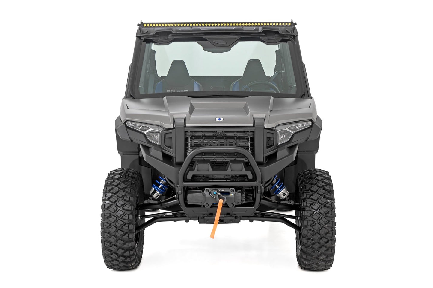 50 Inch Single Row Light Mount Front Black Series Polaris XPEDITION ADV 5 Rough Country-3