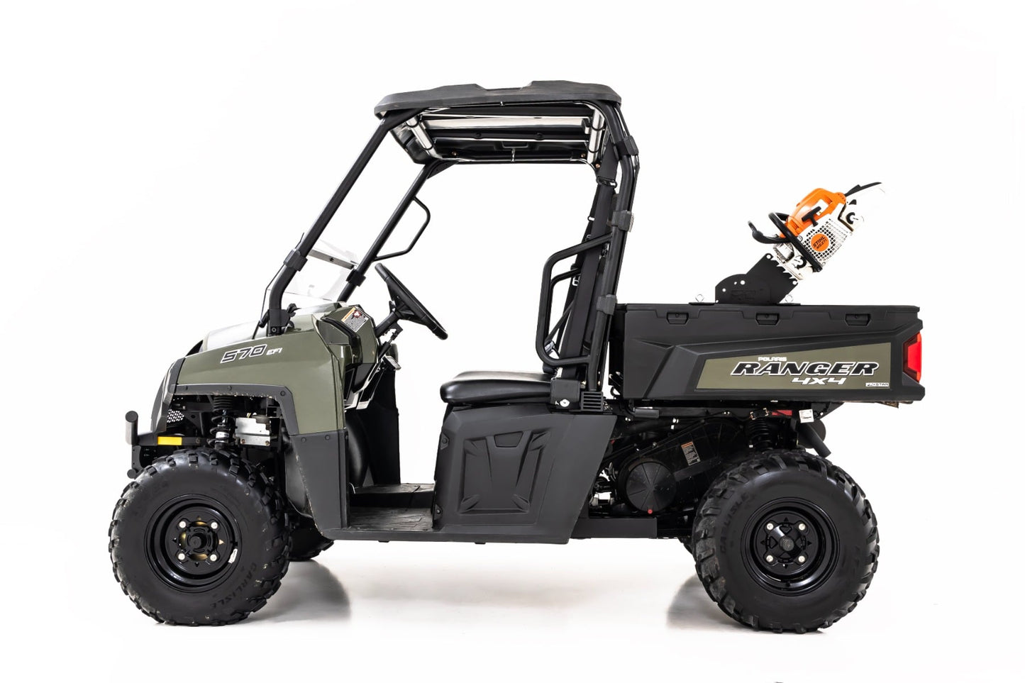 Chainsaw Carrier Bed Side Mount Multiple Makes & Models (Polaris/Can-Am) Rough Country-1