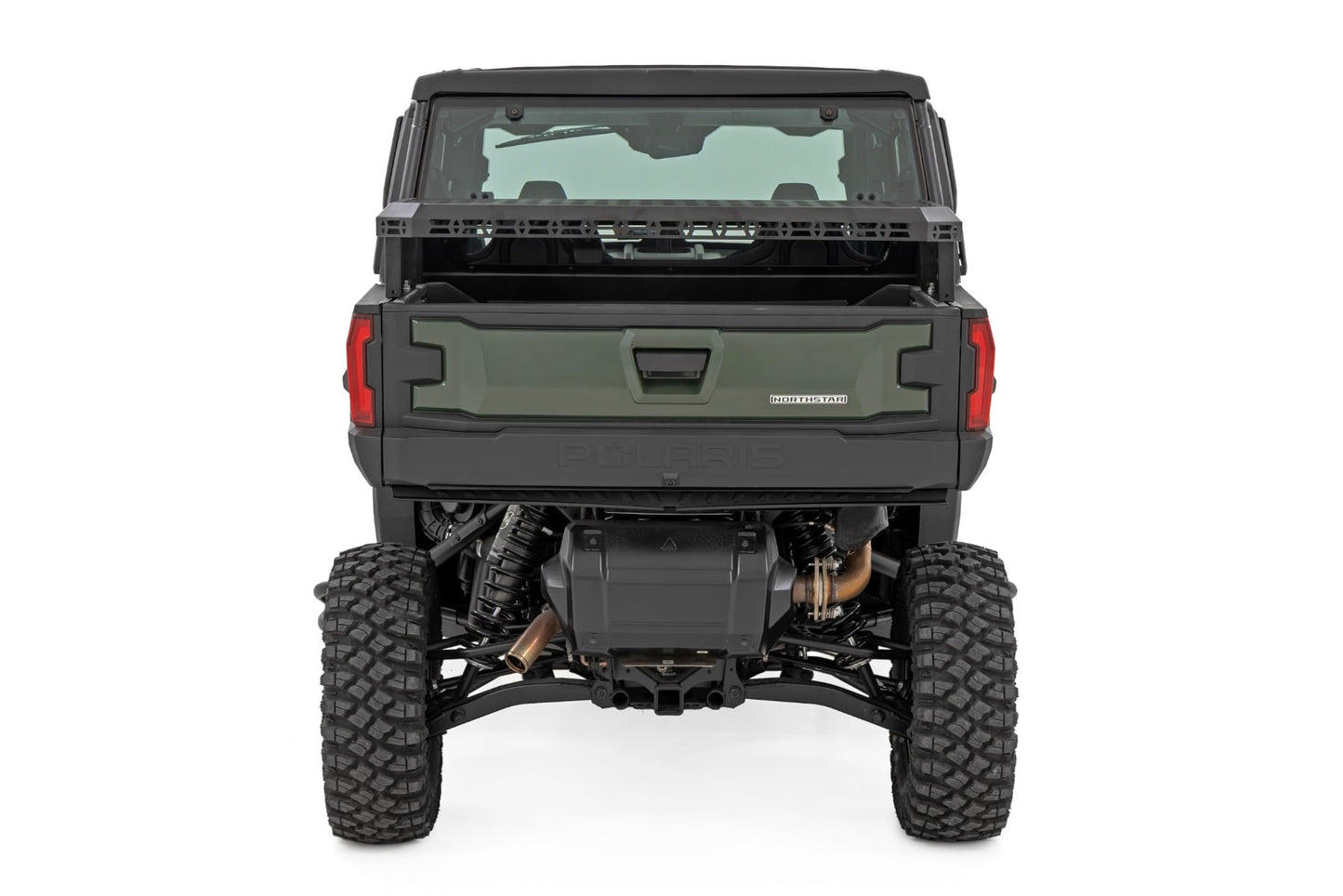 Bed Rack Spare Tire Mount Polaris Xpedition XP Rough Country-2