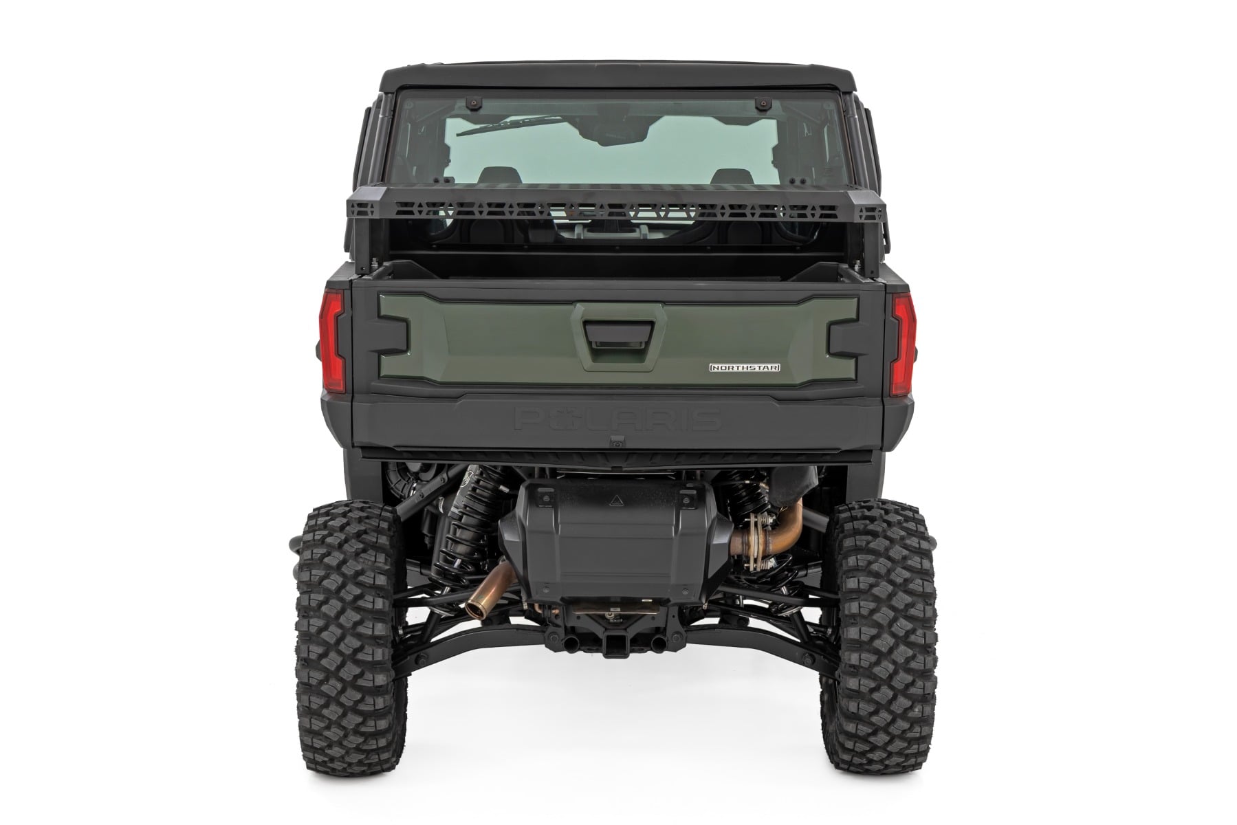 Bed Rack Spare Tire Mount Polaris Xpedition XP Rough Country-2