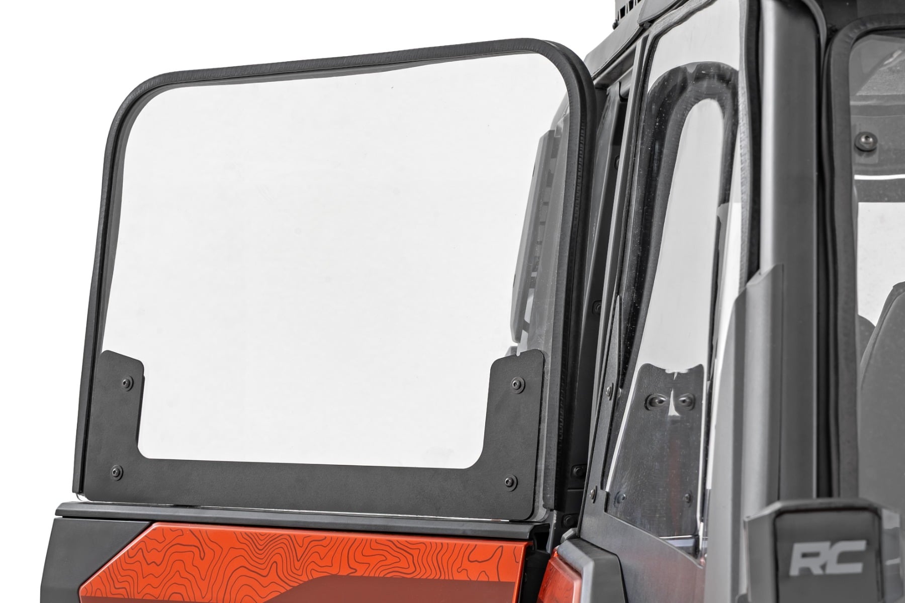 Side Windows Scratch Resistant Polaris Xpedition ADV 5 Rough Country-4