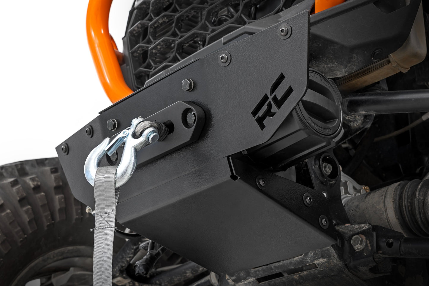 Winch Mount Front RS4500S Polaris RZR XP1000-4 (2024) Rough Country-4