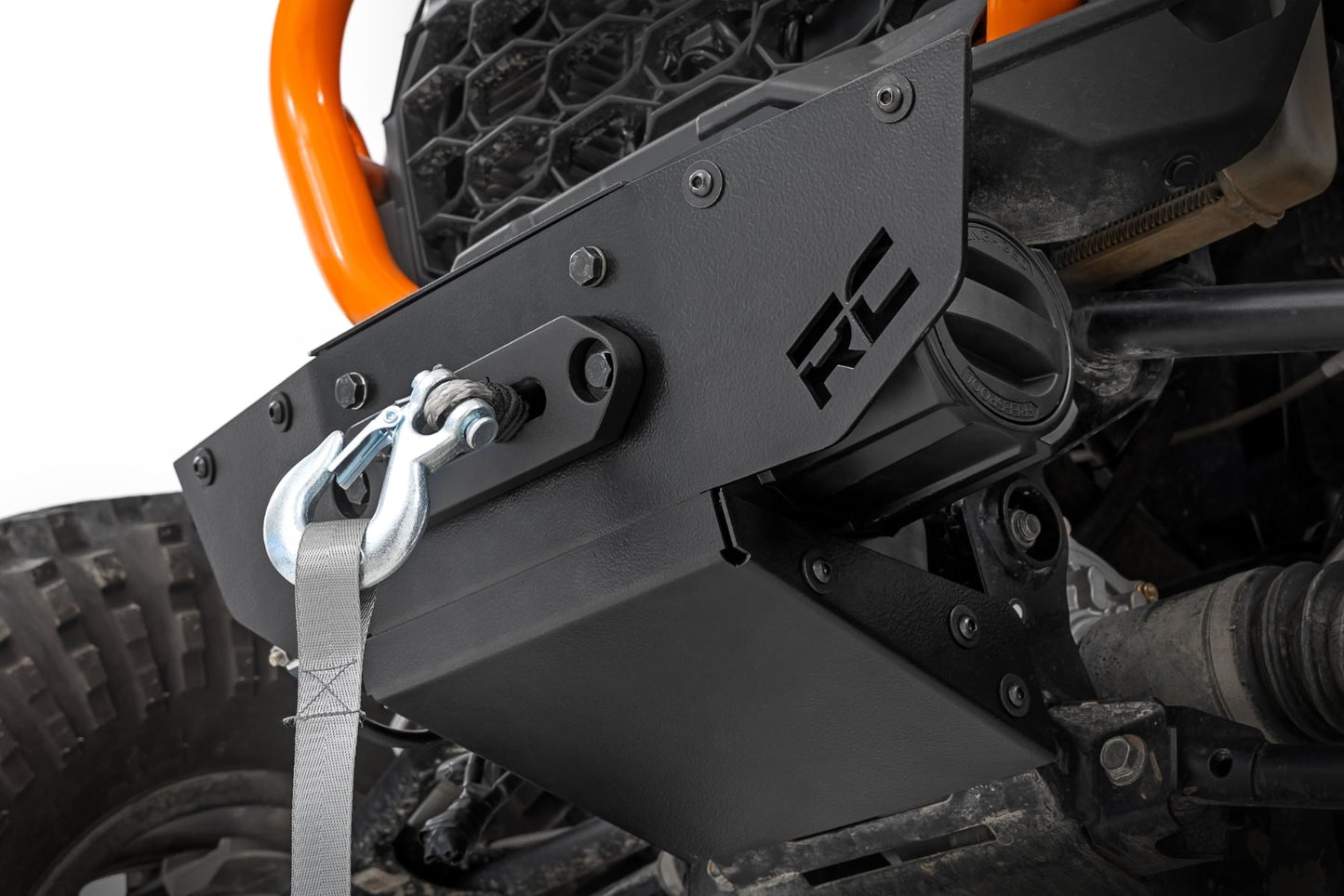 Winch Mount Front RS6500S Polaris RZR XP1000-4 (2024) Rough Country-4