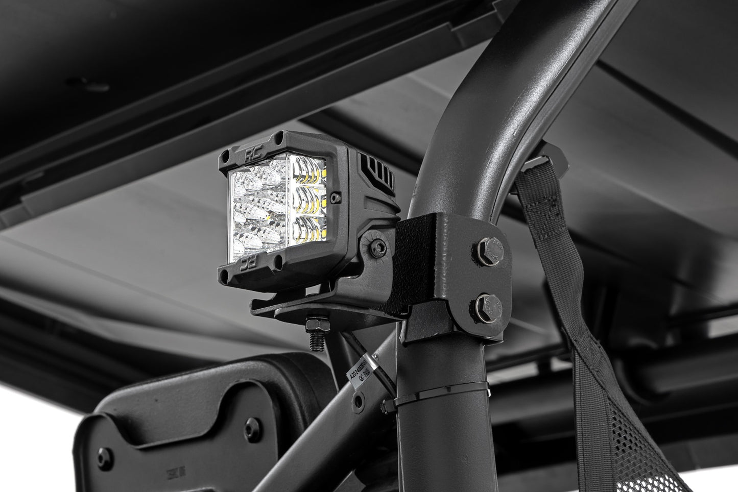 LED Light Kit Rear Mount 2 Inch Black Pair Segway 570 F Rough Country-4