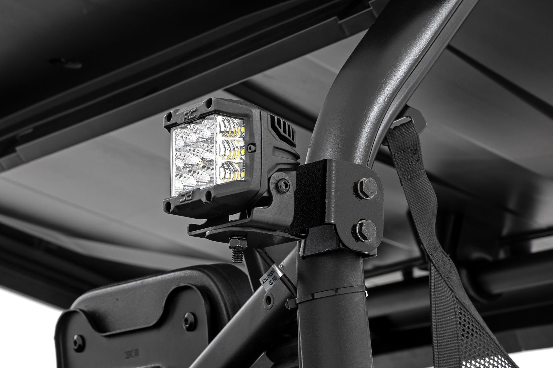 LED Light Kit Rear Mount 2 Inch Black Pair Segway 570 F Rough Country-4