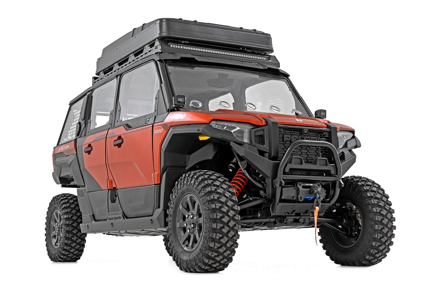 LED Light Kit Front Mount 2 Inch Black Pair Polaris XPEDITION XP Rough Country-2