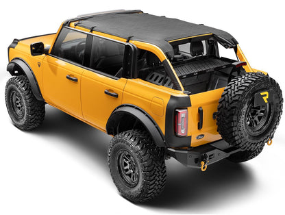 California Brief Soft Top for 1997-2006 Jeep Wrangler TJ Windshield Channel Required (sold separately) Rampage-2