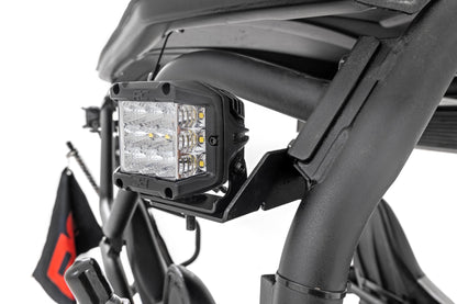 LED Light Rear Mount 3 Inch OSRAM Kawasaki Teryx 4 1000/Teryx 800 Rough Country-2