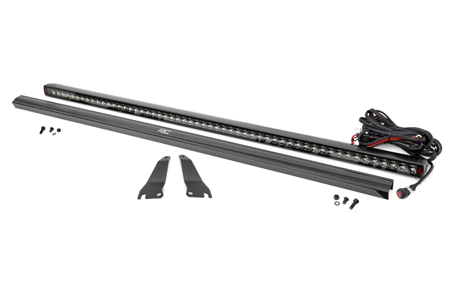 LED Light Kit Cage Mount 50 Inch Spectrum Single Row Kawasaki Teryx 1000/Teryx 800 Rough Country