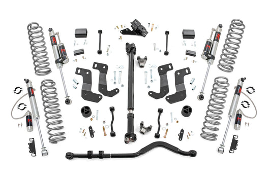 3.5 Inch Lift Kit C/A Drop FR D/S M1R Rubicon Jeep Wrangler Unlimited (24-26) Rough Country