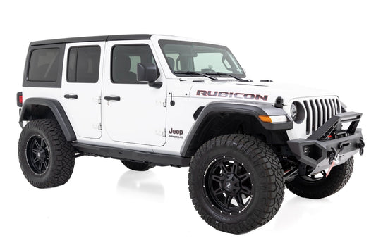 3.5 Inch Lift Kit C/A Drop FR D/S M1R Rubicon Jeep Wrangler Unlimited (24-26) Rough Country-1