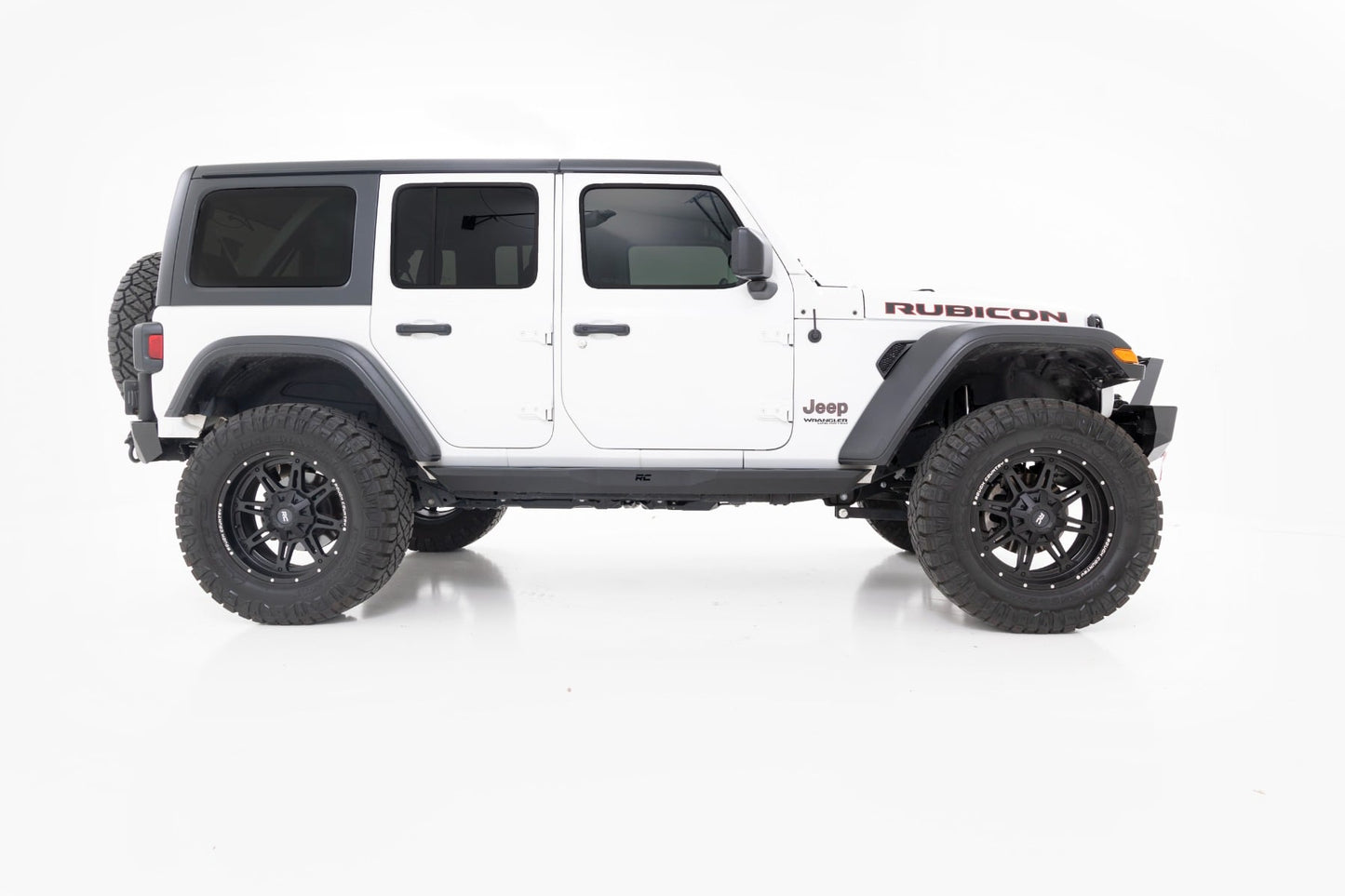 3.5 Inch Lift Kit C/A Drop FR D/S M1R Rubicon Jeep Wrangler Unlimited (24-26) Rough Country-2