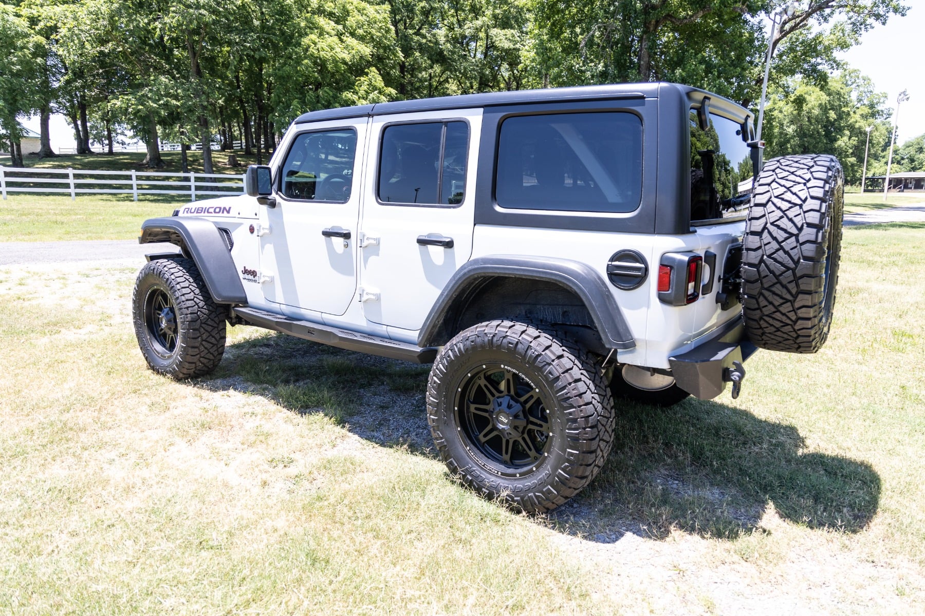 3.5 Inch Lift Kit C/A Drop FR D/S M1R Rubicon Jeep Wrangler Unlimited (24-26) Rough Country-4