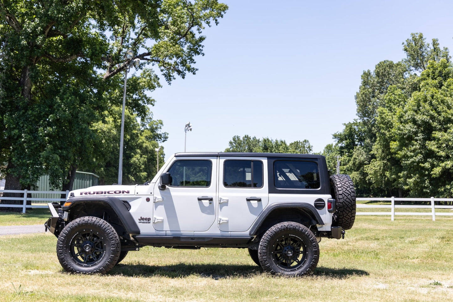3.5 Inch Lift Kit C/A Drop FR D/S M1R Rubicon Jeep Wrangler Unlimited (24-26) Rough Country-5