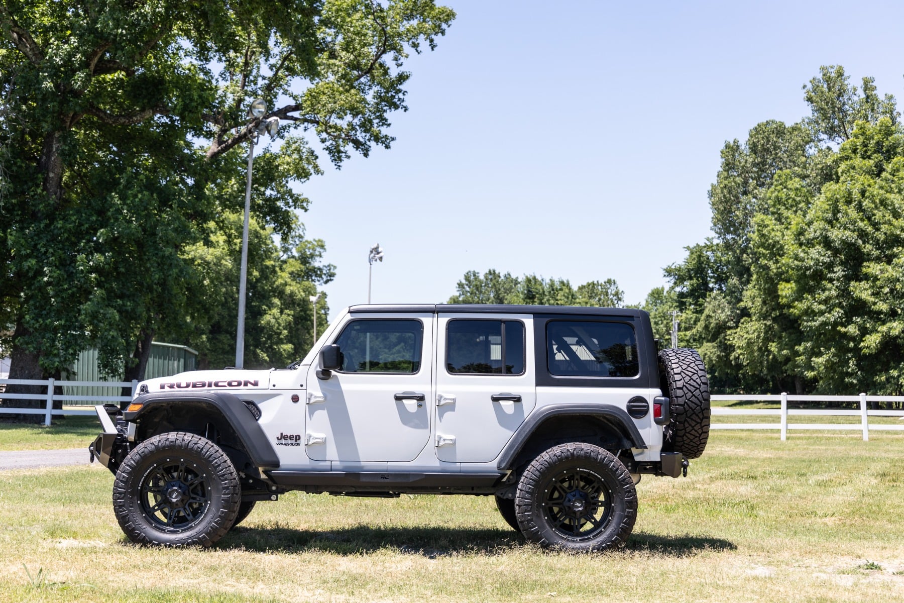 3.5 Inch Lift Kit C/A Drop FR D/S M1R Rubicon Jeep Wrangler Unlimited (24-26) Rough Country-5