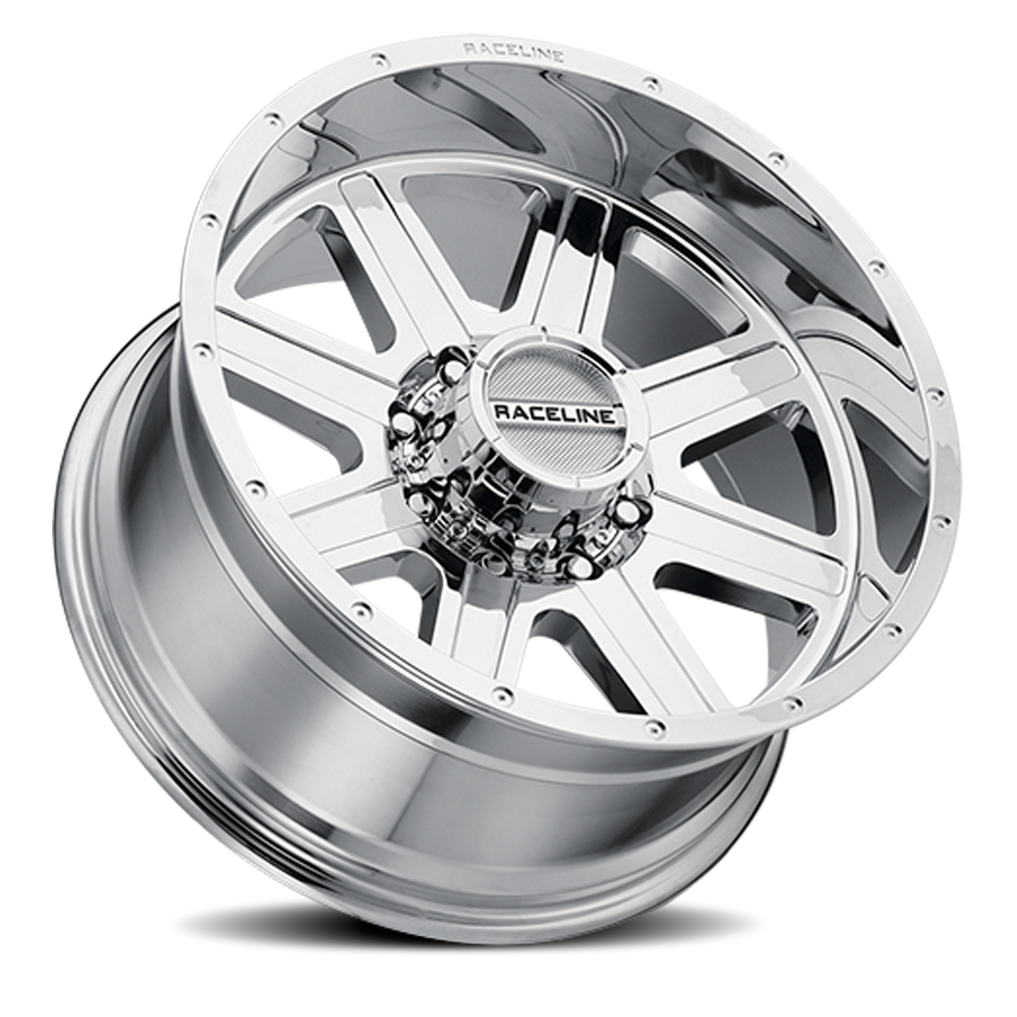 Aluminum 20x10 Hostage 940C Chrome Raceline Wheels-3