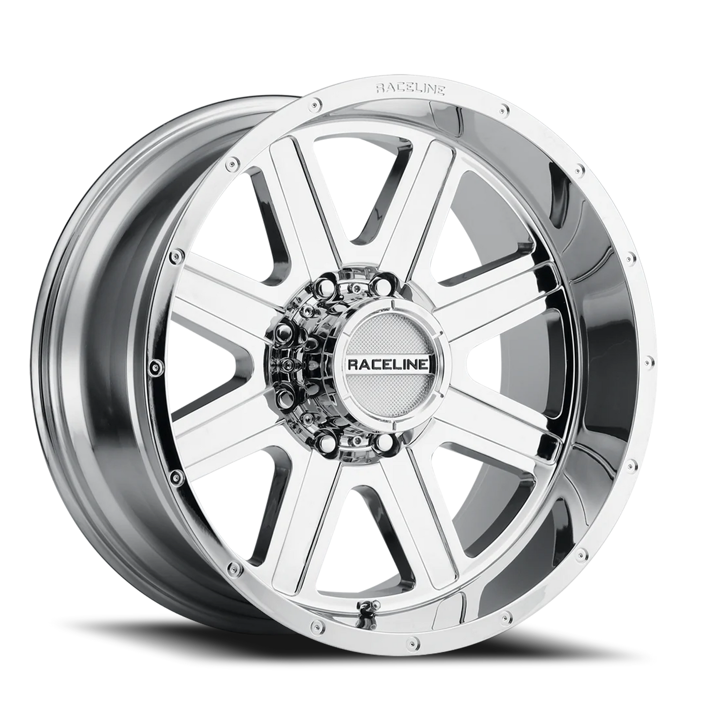 Aluminum 20x10 Hostage 940C Chrome Raceline Wheels