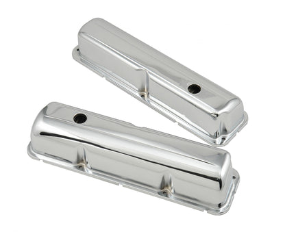 Chrome Valve Covers with Baffle Fits 1958-1976 Ford 332-428 FE Engines Mr Gasket