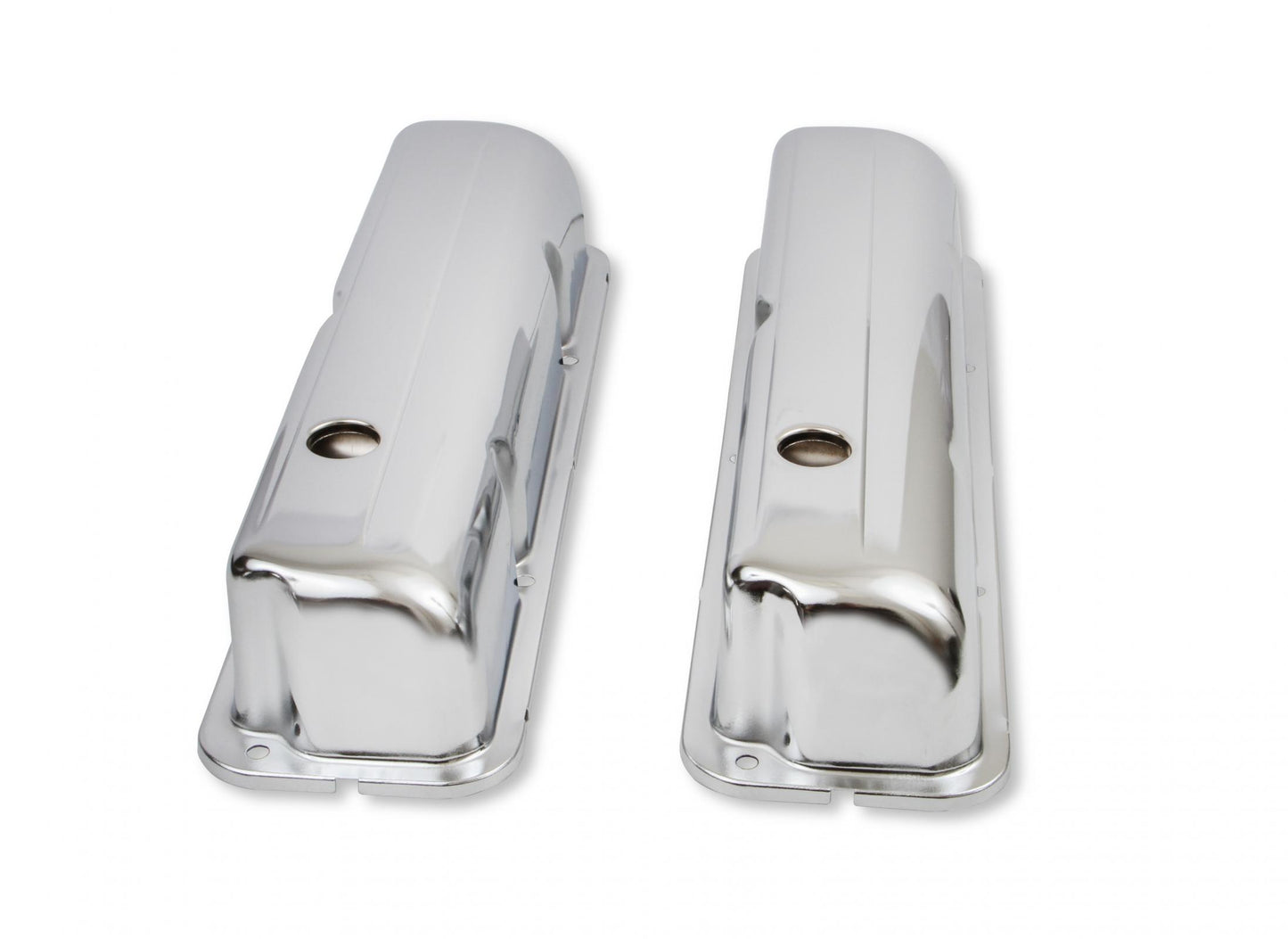 Chrome Valve Covers with Baffle Fits 1958-1976 Ford 332-428 FE Engines Mr Gasket-1