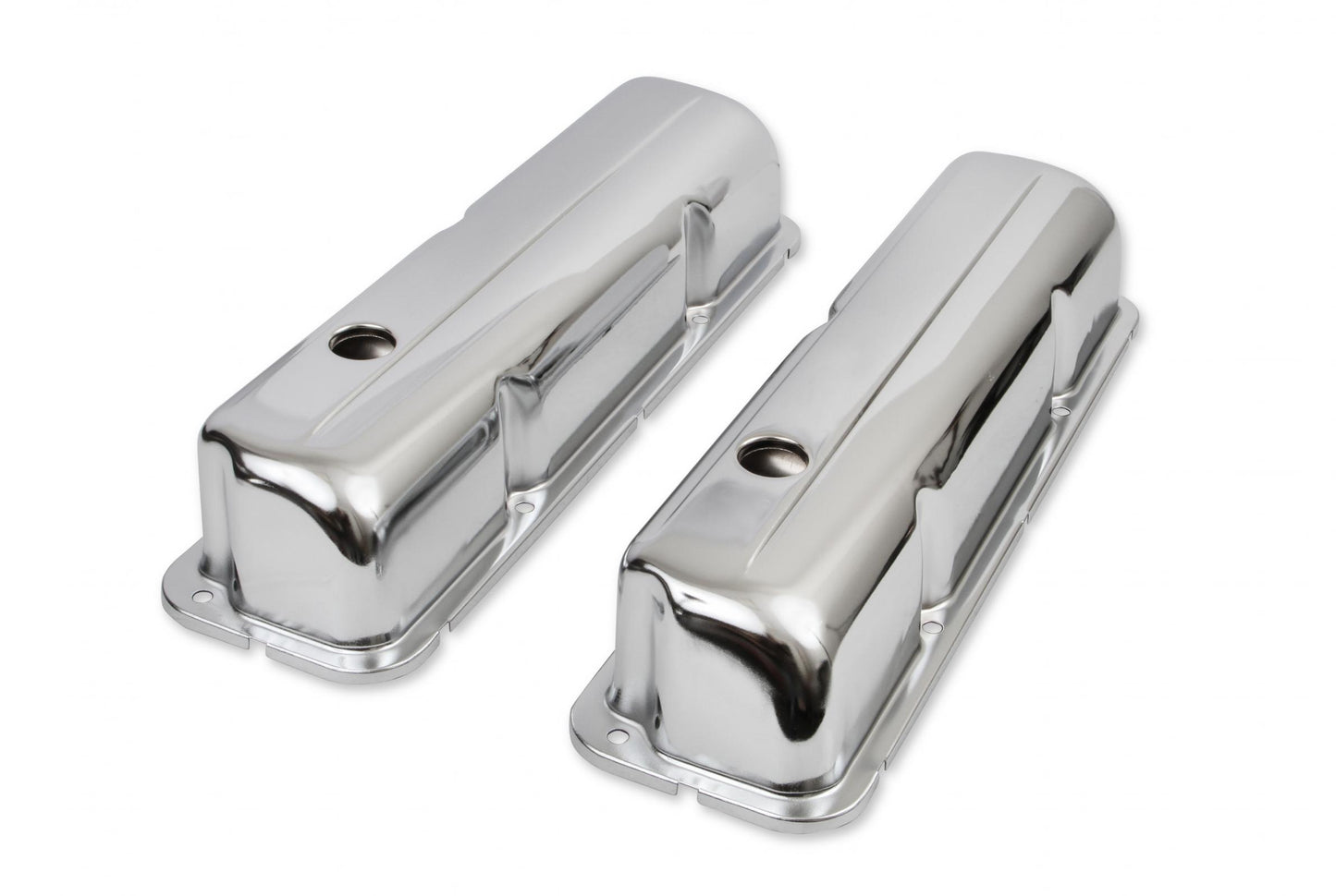 Chrome Valve Covers with Baffle Fits 1958-1976 Ford 332-428 FE Engines Mr Gasket-2