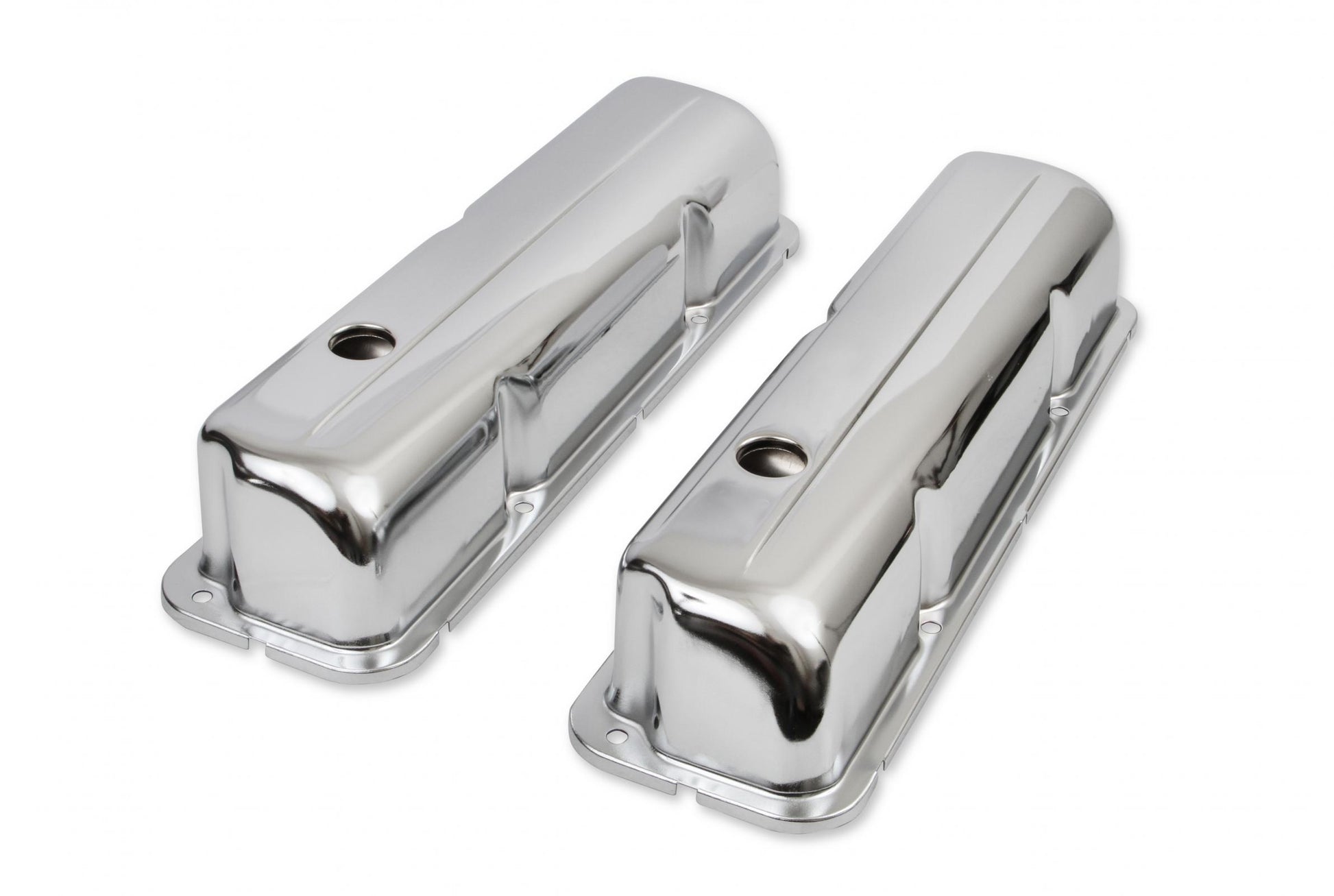 Chrome Valve Covers with Baffle Fits 1958-1976 Ford 332-428 FE Engines Mr Gasket-2