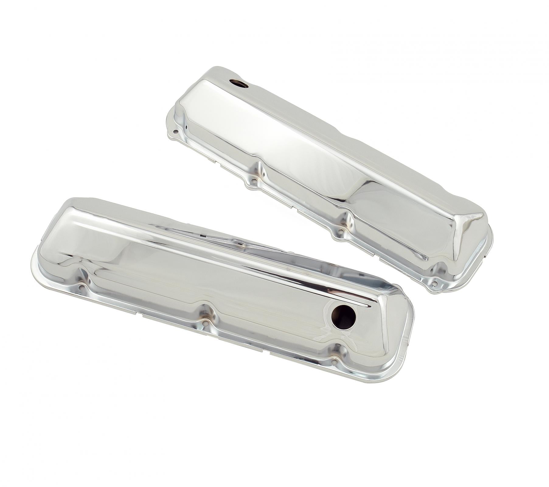 Chrome Valve Covers with Baffle Fits 1968-1997 Ford 429/460 Engines Mr Gasket