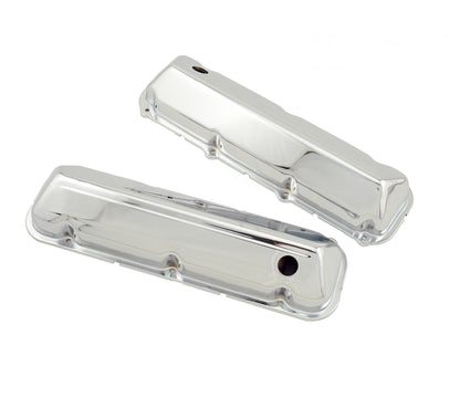 Chrome Valve Covers with Baffle Fits 1968-1997 Ford 429/460 Engines Mr Gasket