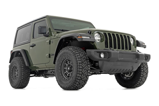 3.5 Inch Lift Kit C/A Drop Front D/S Jeep Wrangler JL 4WD (2024-2026) Rough Country-1