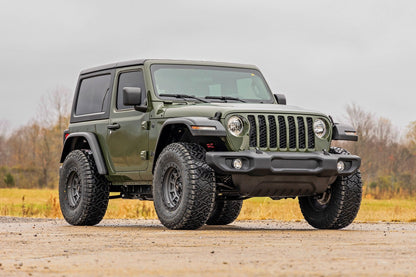 3.5 Inch Lift Kit C/A Drop Front D/S Jeep Wrangler JL 4WD (2024-2026) Rough Country-3