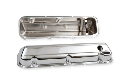 Chrome Valve Covers with Baffle Fits 1968-1997 Ford 429/460 Engines Mr Gasket-5