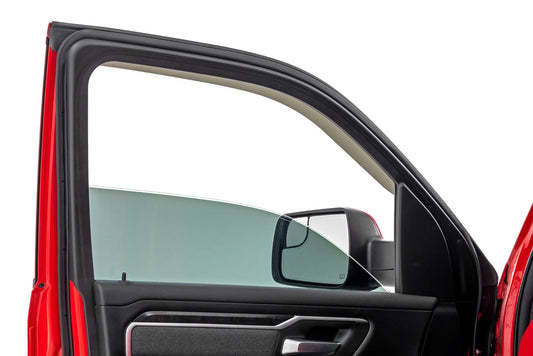Side Window Deflectors Tape On Rain Guard Ram 1500 (19-26)/1500 TRX (21-24) Rough Country-1