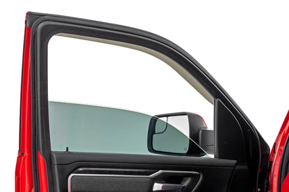 Side Window Deflectors Tape On Rain Guard Ram 1500 (19-26)/1500 TRX (21-24) Rough Country-1