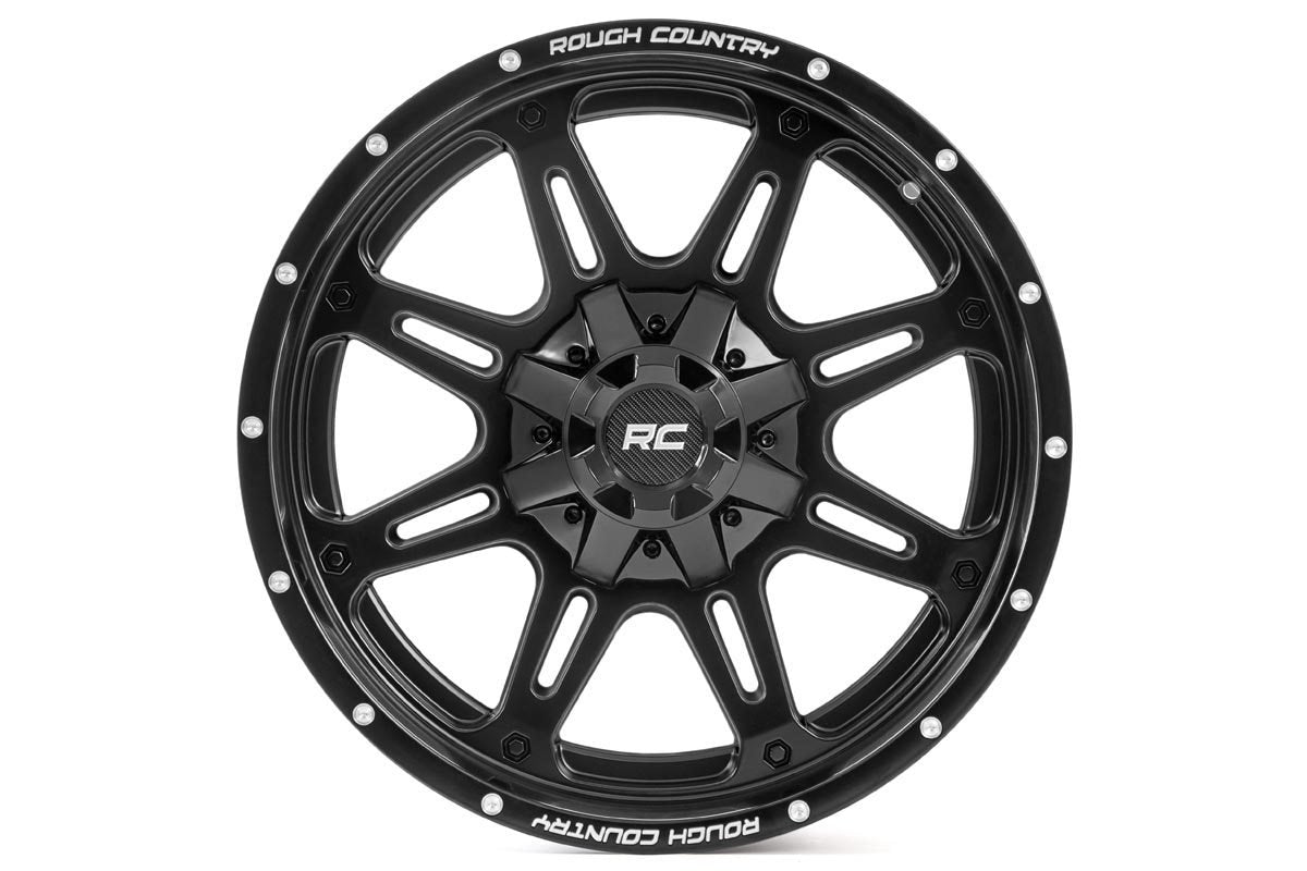 Rough Country One-Piece Series 94 Wheel, 20x10 (5x5 / 5x4.5) Rough Country