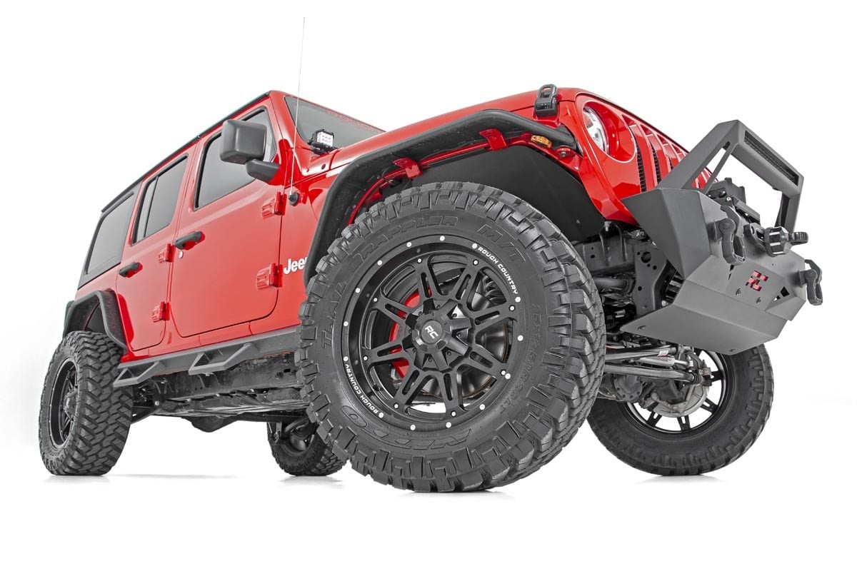 94 Series Wheel One-Piece Matte Black 20x9 6x5.5/6x135 0mm Rough Country-4