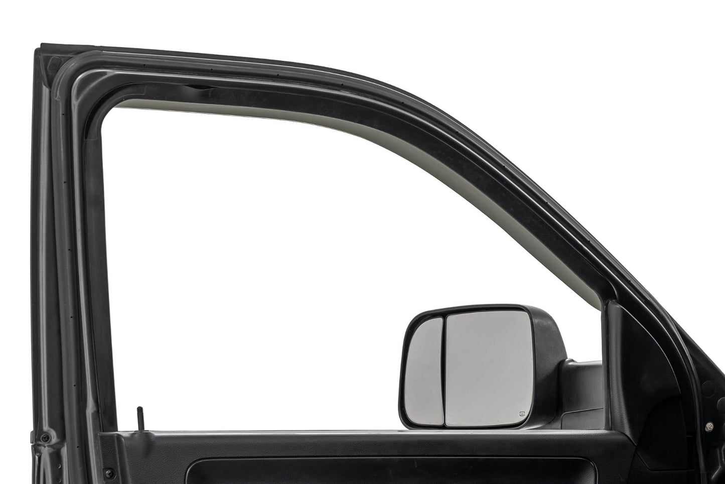 Side Window Deflectors Tape On Rain Guard Ram 1500 (09-18)/2500 (10-26) Rough Country-1