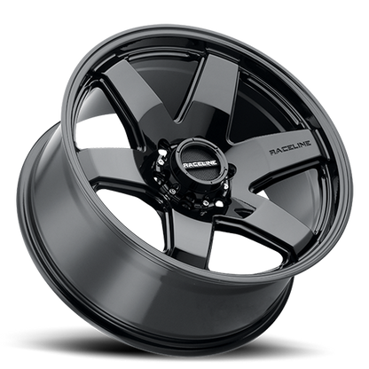 Aluminum 17x9 Addict 942B Gloss Black Raceline Wheels-9