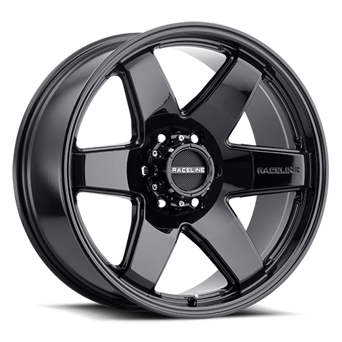 Raceline Wheels Aluminum Wheels 18x9 Addict 942B Gloss Black Raceline Wheels