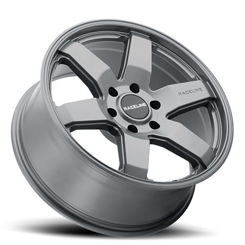 Aluminum 22x9.5 Addict 942GS Greystone Gray Raceline Wheels-1