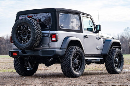 3.5 Inch Lift Kit C/A Drop FR D/S M1R Jeep Wrangler JL 4WD (24-26) Rough Country-2