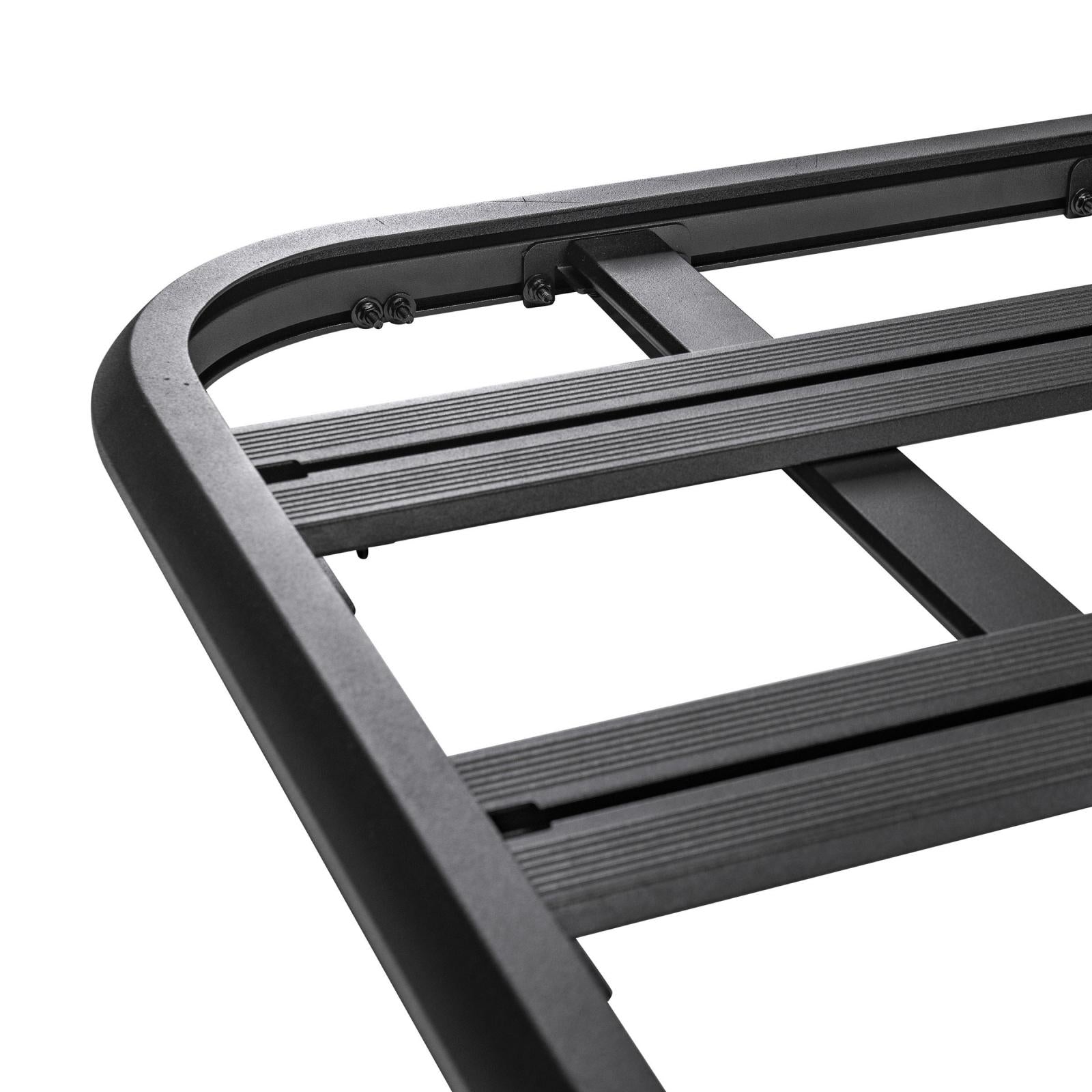 Defender Platform Roof Rack 50 Inch Wide x 94 Inch Long x 2 Inch Sides Smittybilt-3