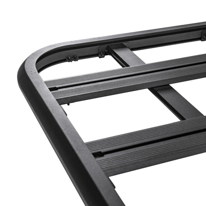 Defender Platform Roof Rack 50 Inch Wide x 94 Inch Long x 2 Inch Sides Smittybilt-3